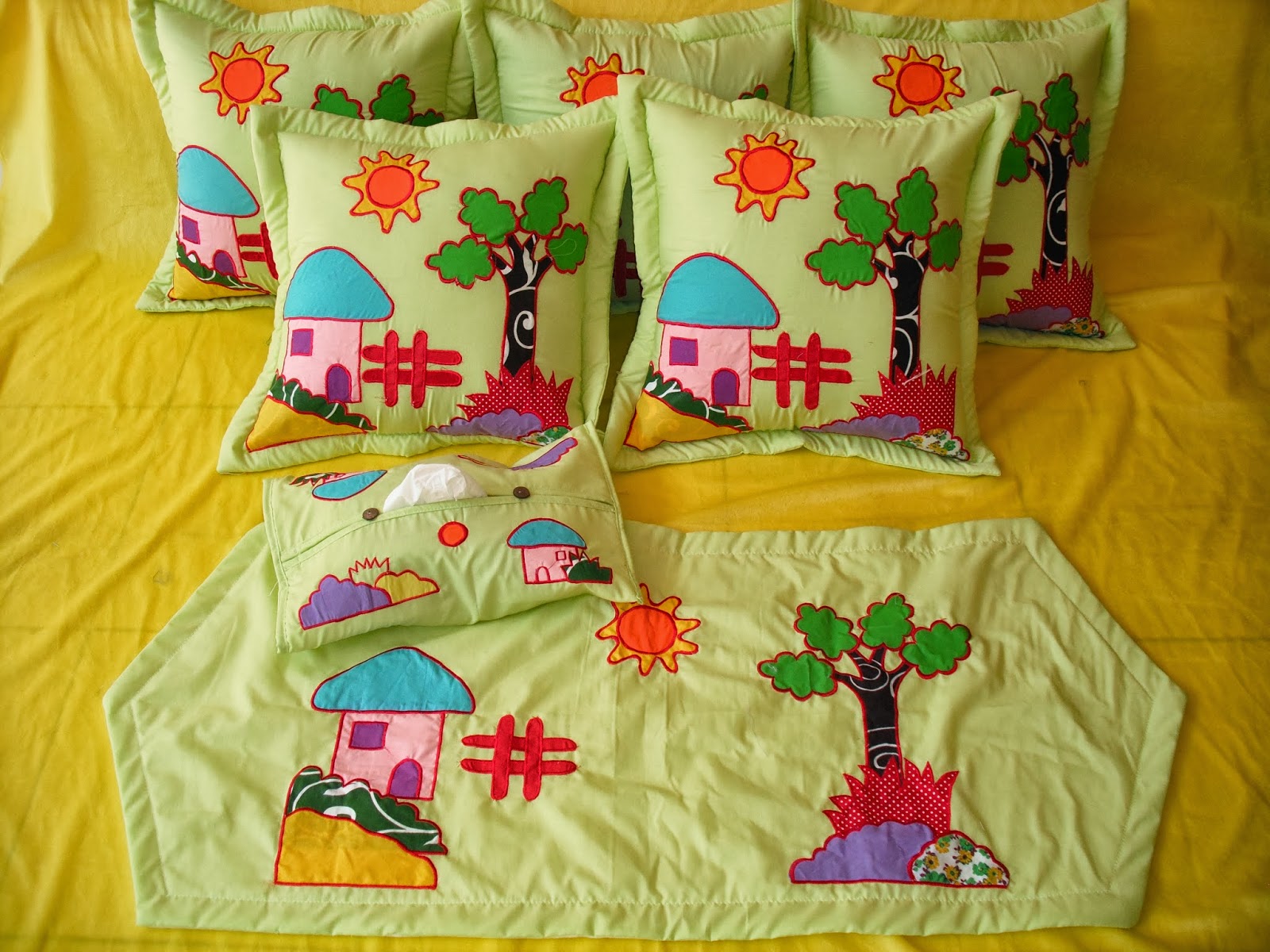 Qta Collection Kreasi Unik dari Kain sarung bantal